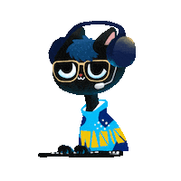 Cat Typing Sticker