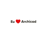 Graphisoft_Brasil design 3d amor arquitetura Sticker