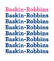 Ice Cream Dessert Sticker by BaskinRobbinsCanada