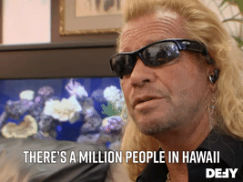 There's A Million People In Hawaii