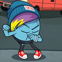 Beat Box Skateboarding GIF by bad egg co