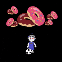 Futbol Donut GIF by Zhot Music