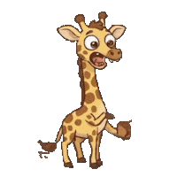 valiyazheekalunofficial sticker giraffes valiyazheekalunofficial wildanimal Sticker