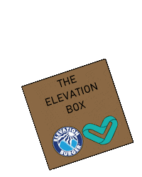 Elevation Burger Sticker by V-Thru