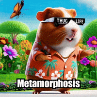 Growth Metamorphosis GIF by Guinea Gambino