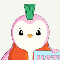 Voting Election Day GIF by Pudgy Penguins