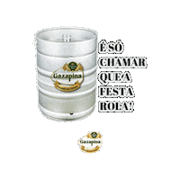 Gazapina festa chopp gazapina Sticker