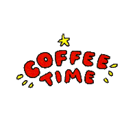 brainfkr coffee star time milk Sticker