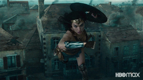 Wonder Woman Dreaming GIF by HBO Max
