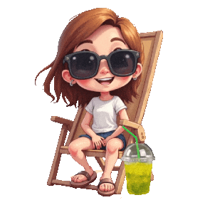 Summer Beach Sticker