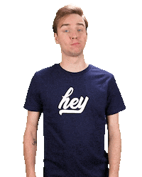 Point Lol Sticker by Dylan Haegens
