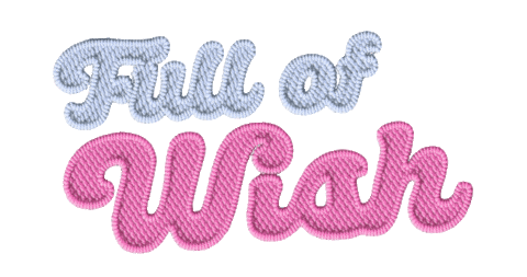 Pink Wish Sticker
