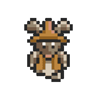 Pixel Run Sticker
