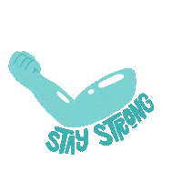 Flex Muscles Sticker by Volvic Water