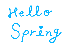 Spring Nihon Sticker