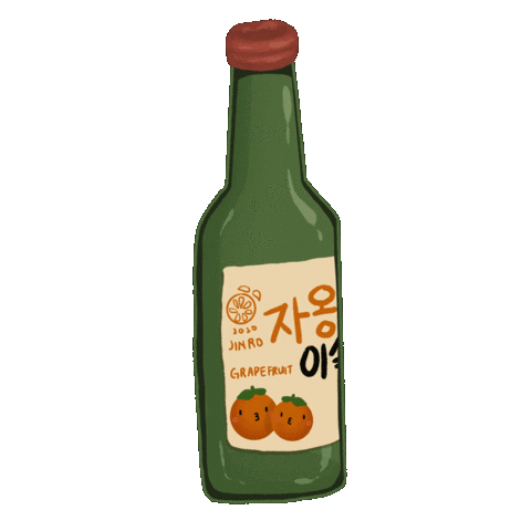 Drink Grapefruit Sticker