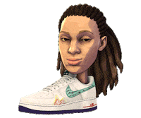 Air Force 1 Basketball Sticker by House of Hoops