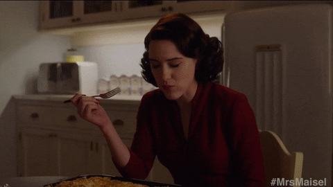 Hungry Season 1 GIF by The Marvelous Mrs. Maisel