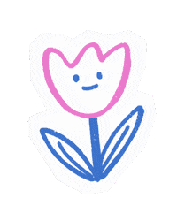 Flower Blooming Sticker