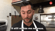 Nervous Pizza GIF by BuzzFeed