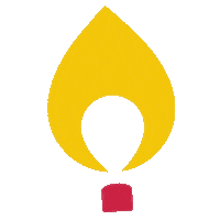 Dance Marathon Flame Sticker by Valparaiso University