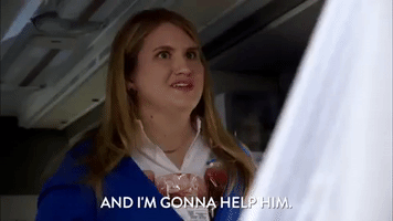 jillian bell GIF by Workaholics