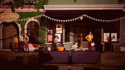 Fall Cafe GIF by Xbox