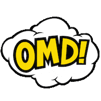 Dhadstore omg ohmygod omd dhad Sticker