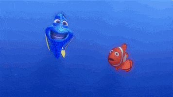 just keep swimming finding nemo GIF by Disney Pixar