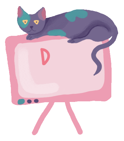 filhadelilithh giphyupload cat magic witch Sticker