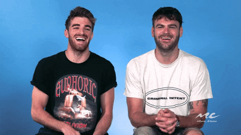 happy the chainsmokers GIF by Music Choice