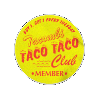Tacos Taco Tuesday Sticker by Tacombi