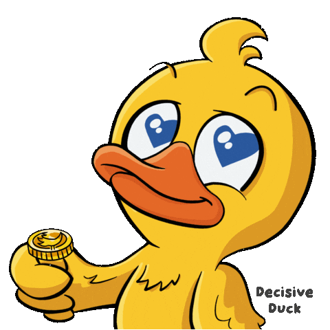 Duck Flipping Sticker by VeeFriends