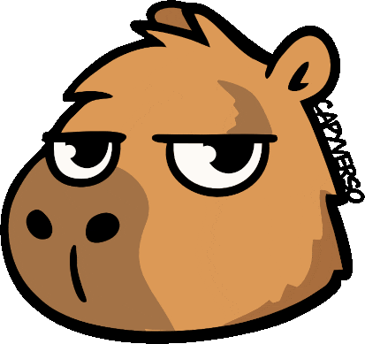 Curitiba Capybara Sticker by PillowToy