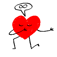 Heart Love Sticker by RainToMe