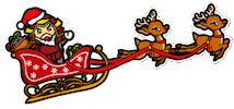Christmas Santa Sticker
