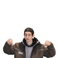 Point Finger Sticker by Oeklo
