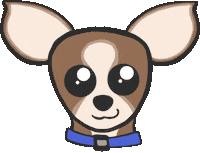 happy little dog Sticker by Little Dog Paper Co.