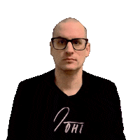 jimmyohio shrug i dont know maybe dunno Sticker