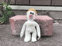 odewilliesfunkybunch fire pop explosion character GIF