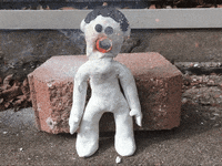 odewilliesfunkybunch fire pop explosion character GIF
