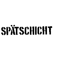 Spätschicht Sticker by Tanzschule dance it!