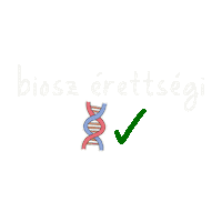 Biology Exam Sticker by PTE Általános Orvostudományi - Gyógyszerésztudományi Kar