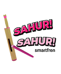 Sahur Sticker by Smartfren 4G