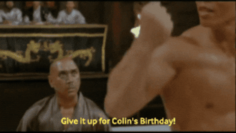 Doradus giphygifmaker happy birthday happybirthday bloodsport GIF