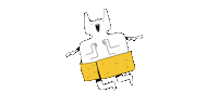 Happy Bat Sticker