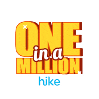 One In A Million Tiktok Stickers Sticker by Hike Sticker Chat