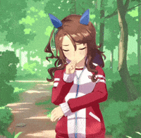 Uma Musume Pretty Derby Thinking GIF