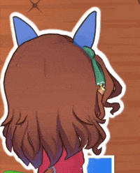 Uma Musume Pretty Derby King GIF