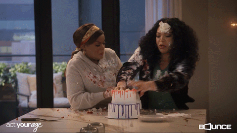 Playing Birthday Cake GIF by Bounce